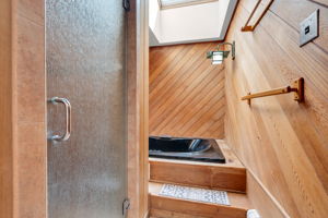 Walk-in steam spa