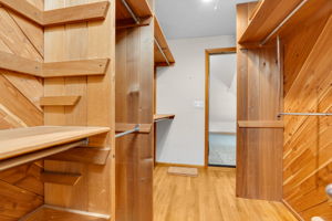 Primary walk-in closet