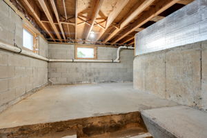 lower level storage room