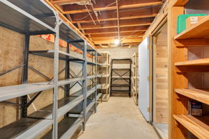 Lower level bonus rm. Bring you ideas for a wine cellar!