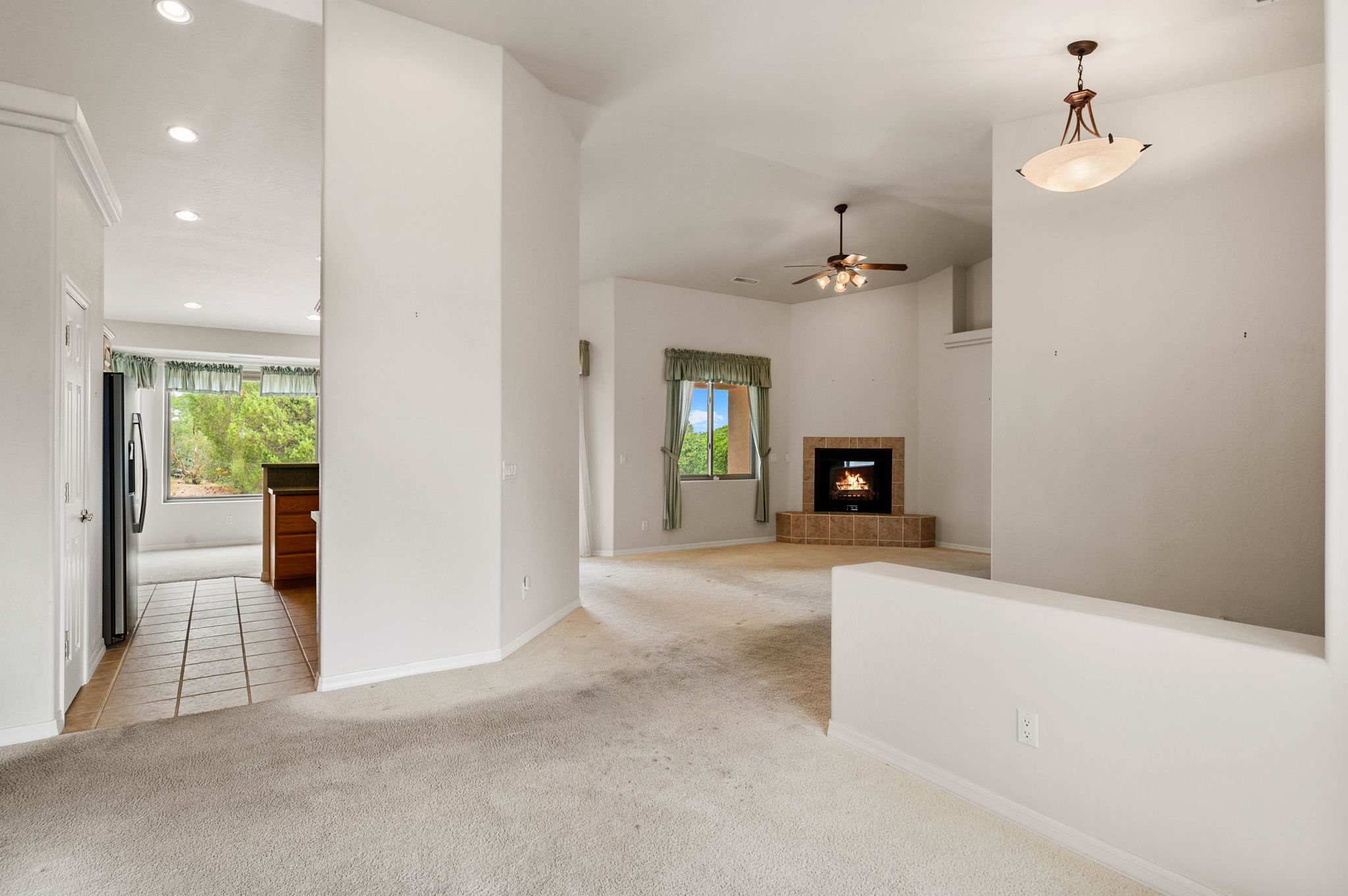 Dining Room to Living Room