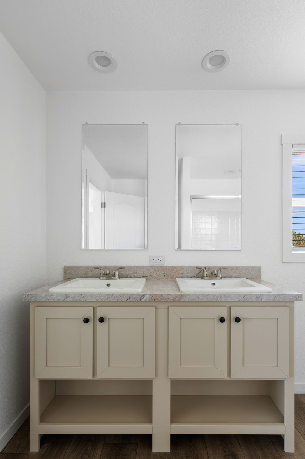 Master Bathroom Dual Vanity