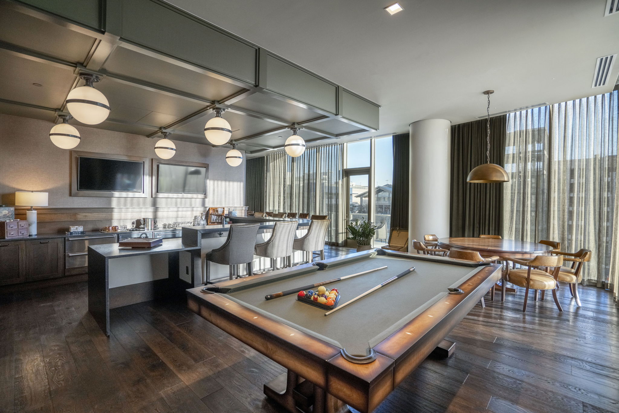 Billiards and Poker Table