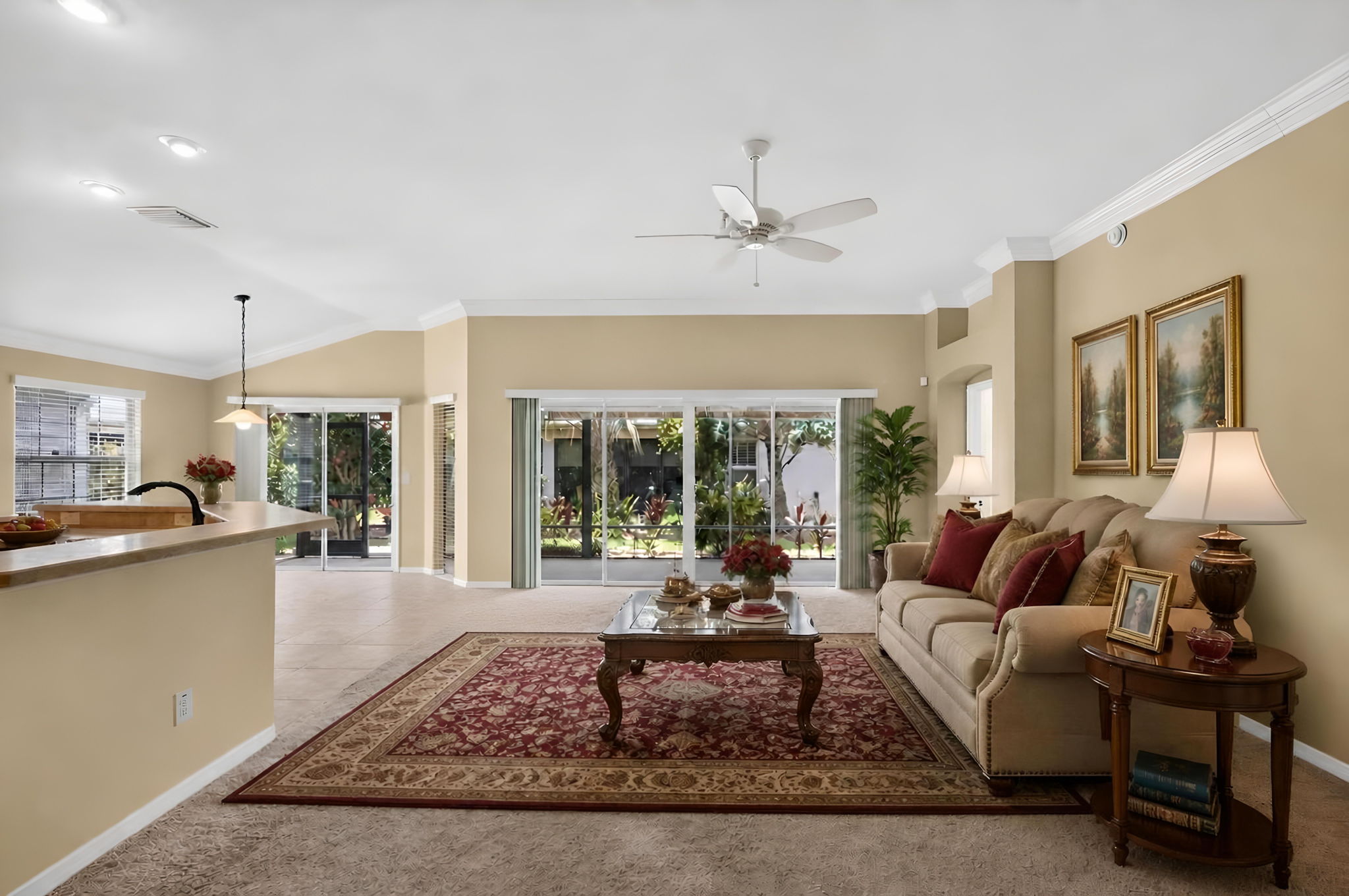 Living Room - Virtually Staged