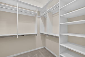 Primary Bedroom First Custom Walk-In Closet