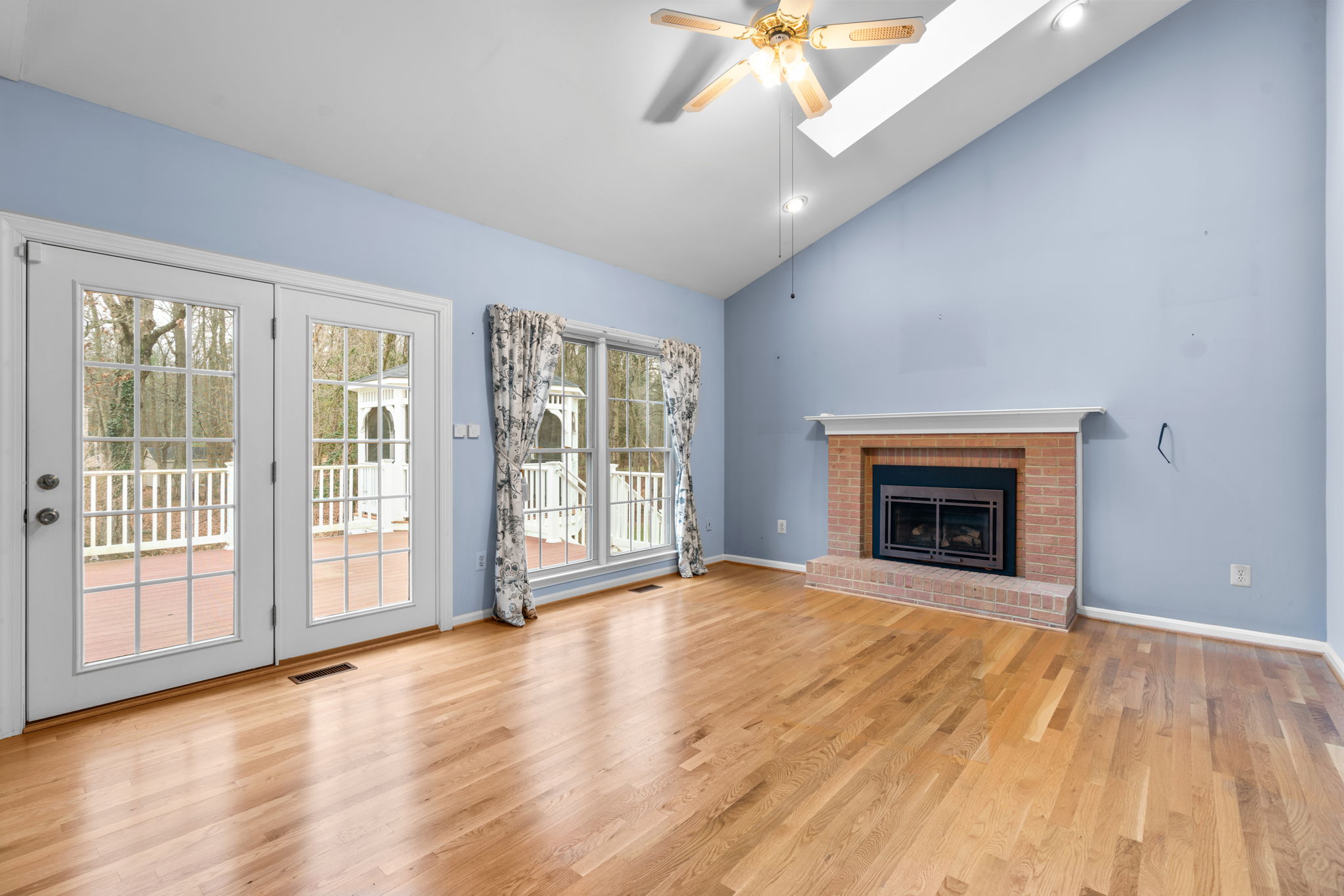 Family Room with Gas Fireplace