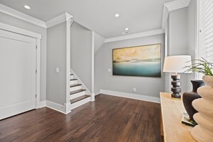 2nd Level Landing - Large Door is Future Elevator