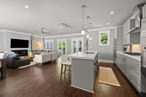 Open Concept Floor Plan.