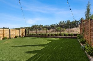 Backyard Privacy Fence and View of Greenbelt