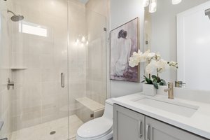 2nd floor Full Bath walk in shower