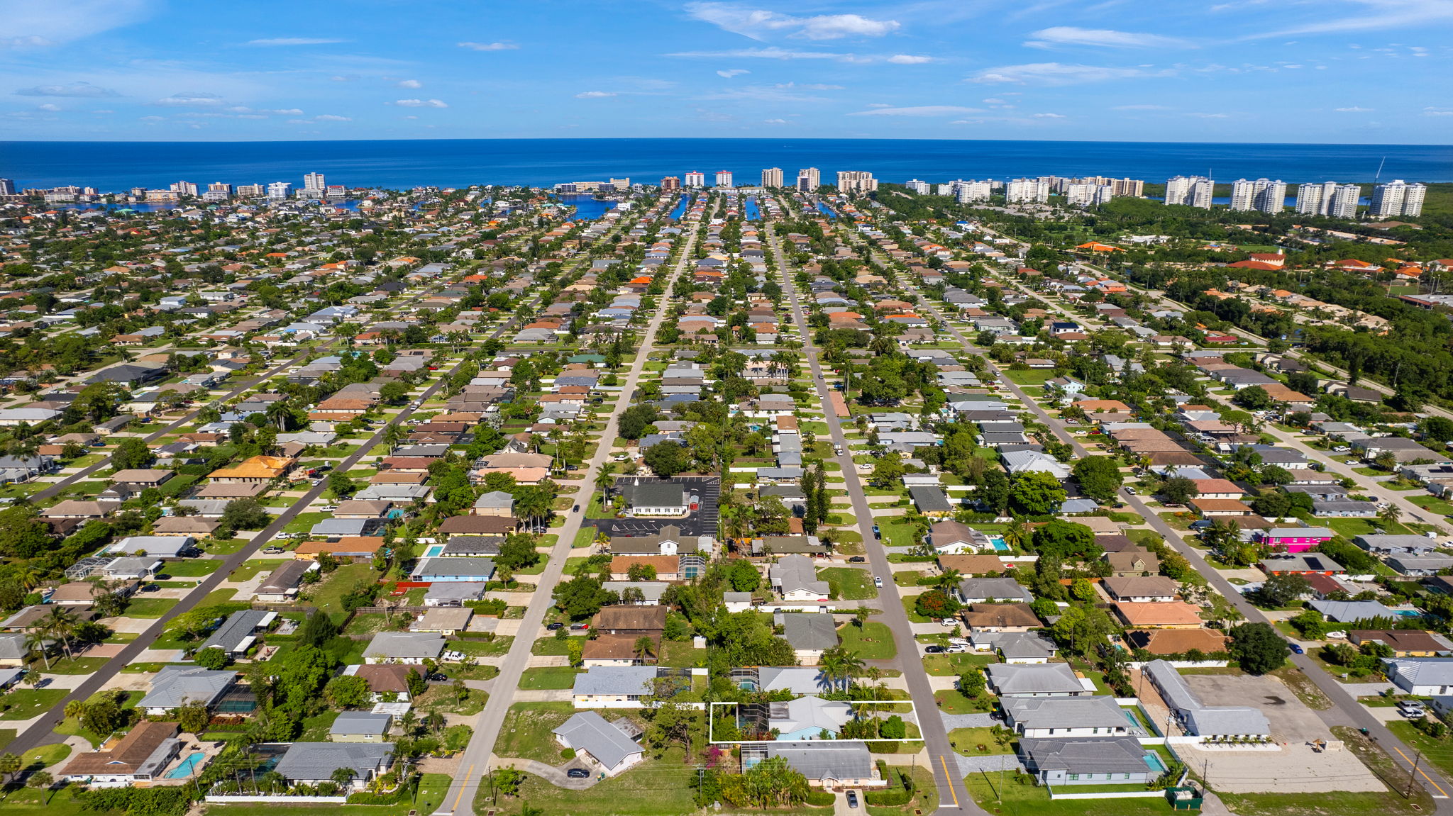 Aerial View 1 of 2 -Lot Lines