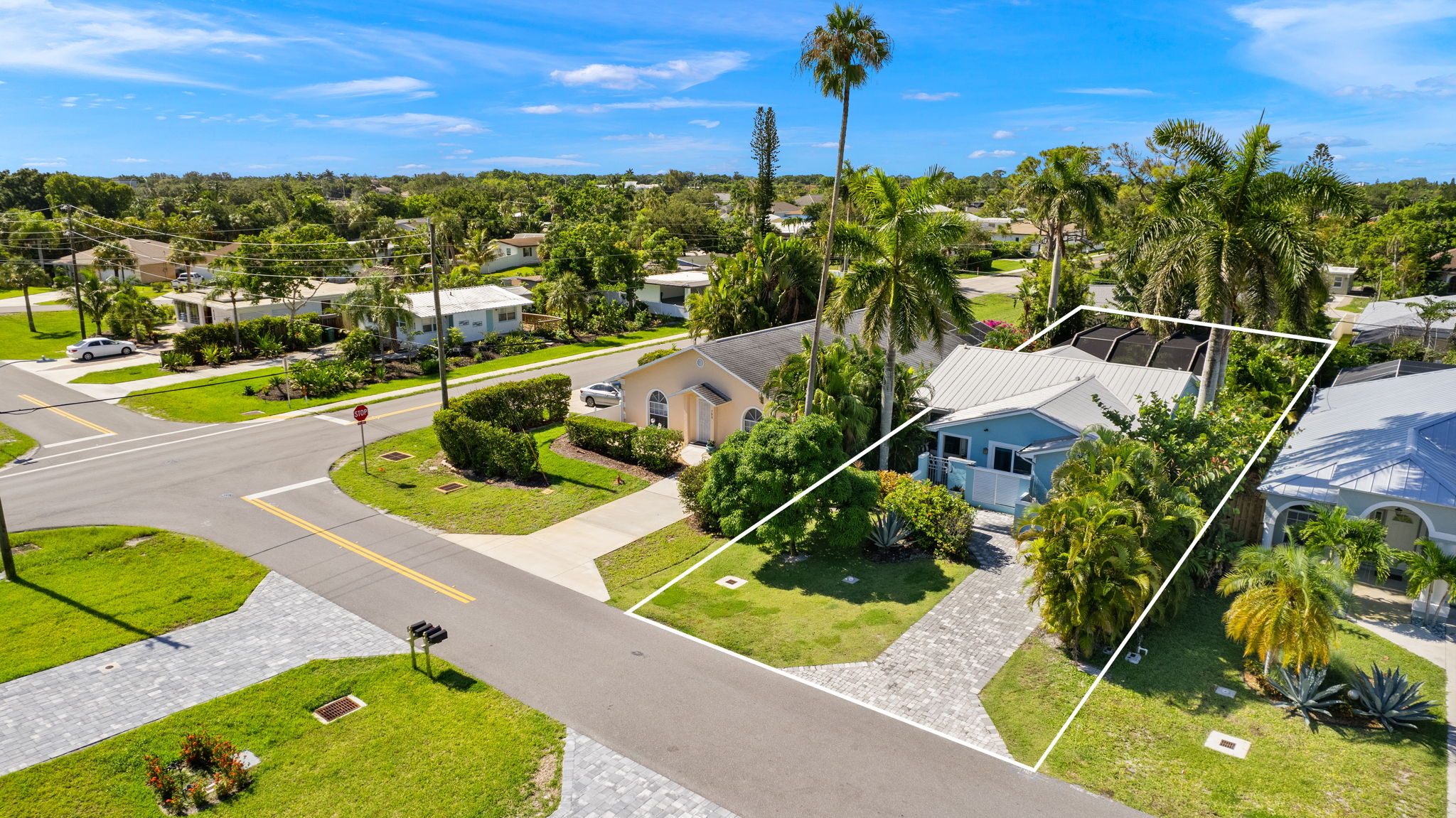 Aerial Front Exterior 2 of 4 -Lot Lines