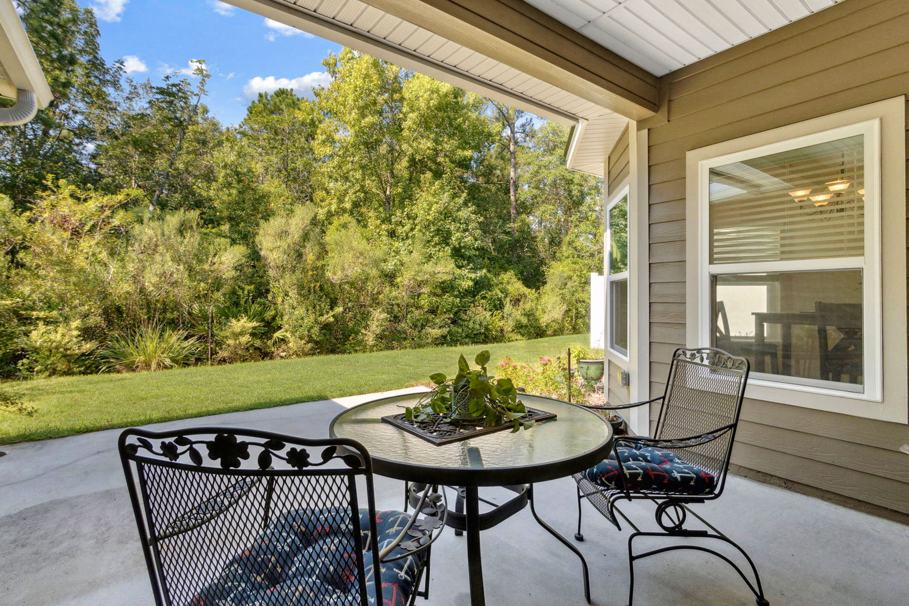 Your covered lanai offers perfect outdoor living space...