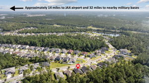 ... and equally convenient is the Jacksonville Airport and nearby military bases