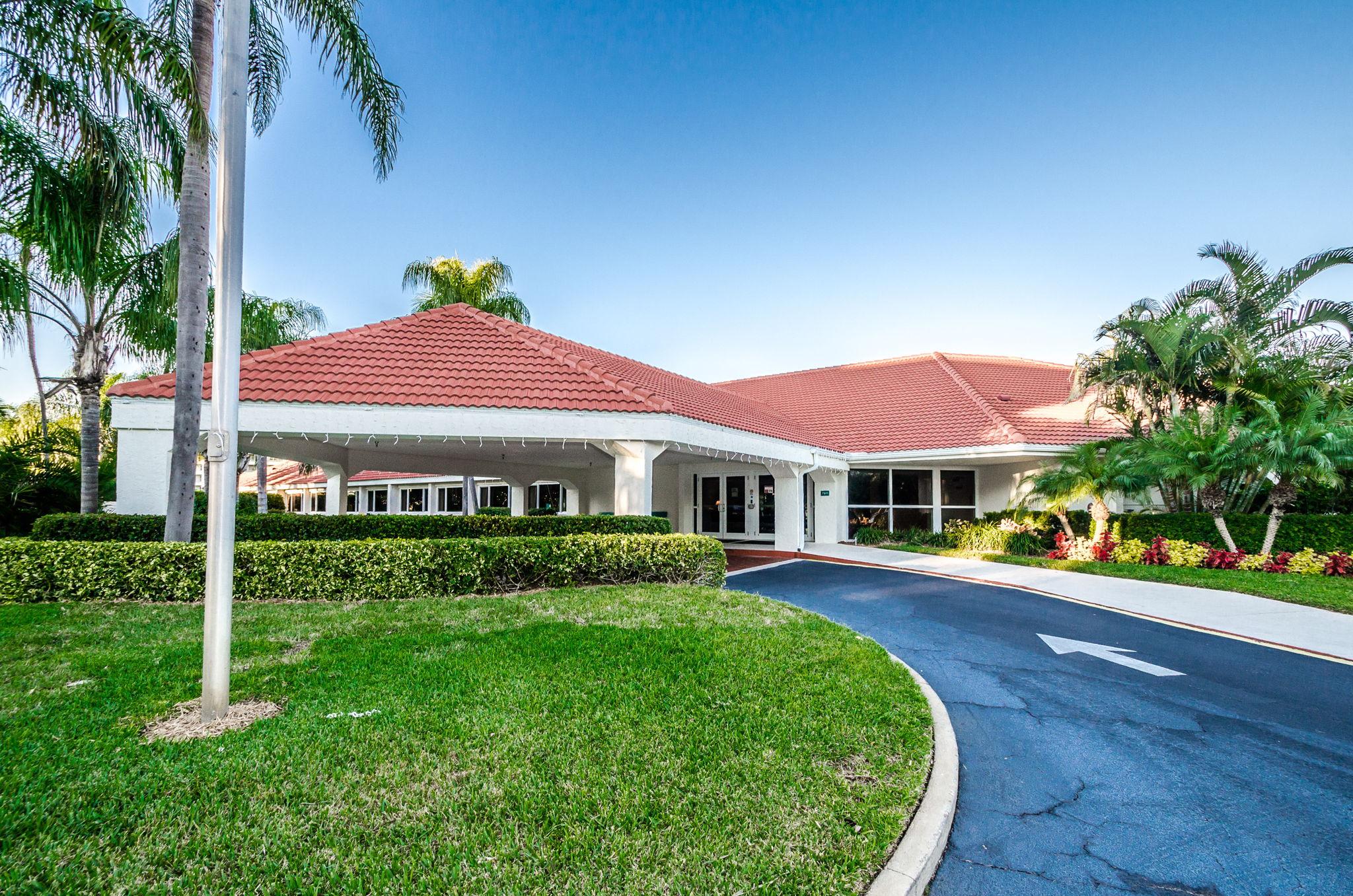 Clubhouse Front Exterior