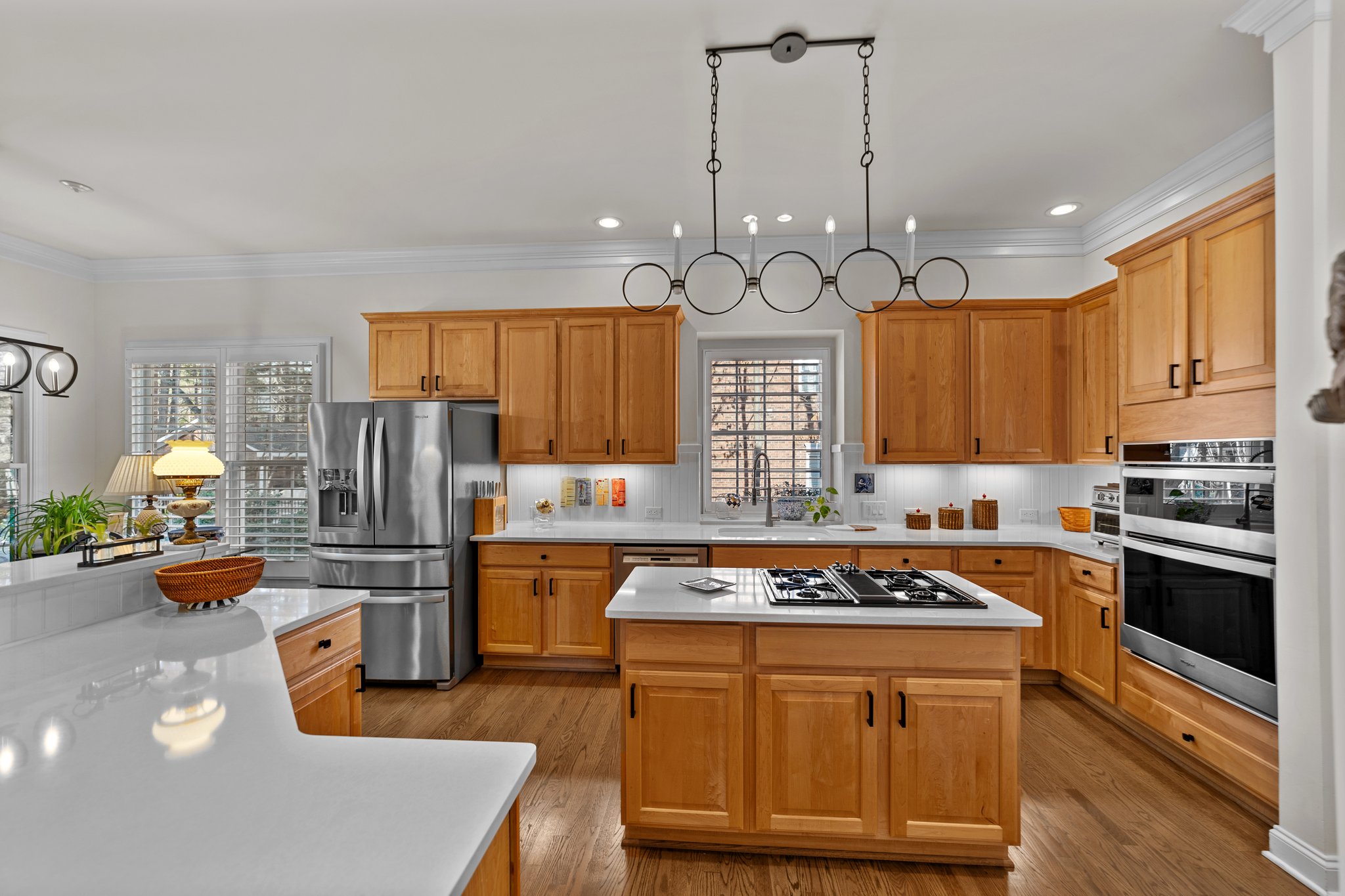 Updated stainless steel appliances
