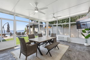 Enclosed Sunroom