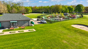 Rear view of Office/Golf