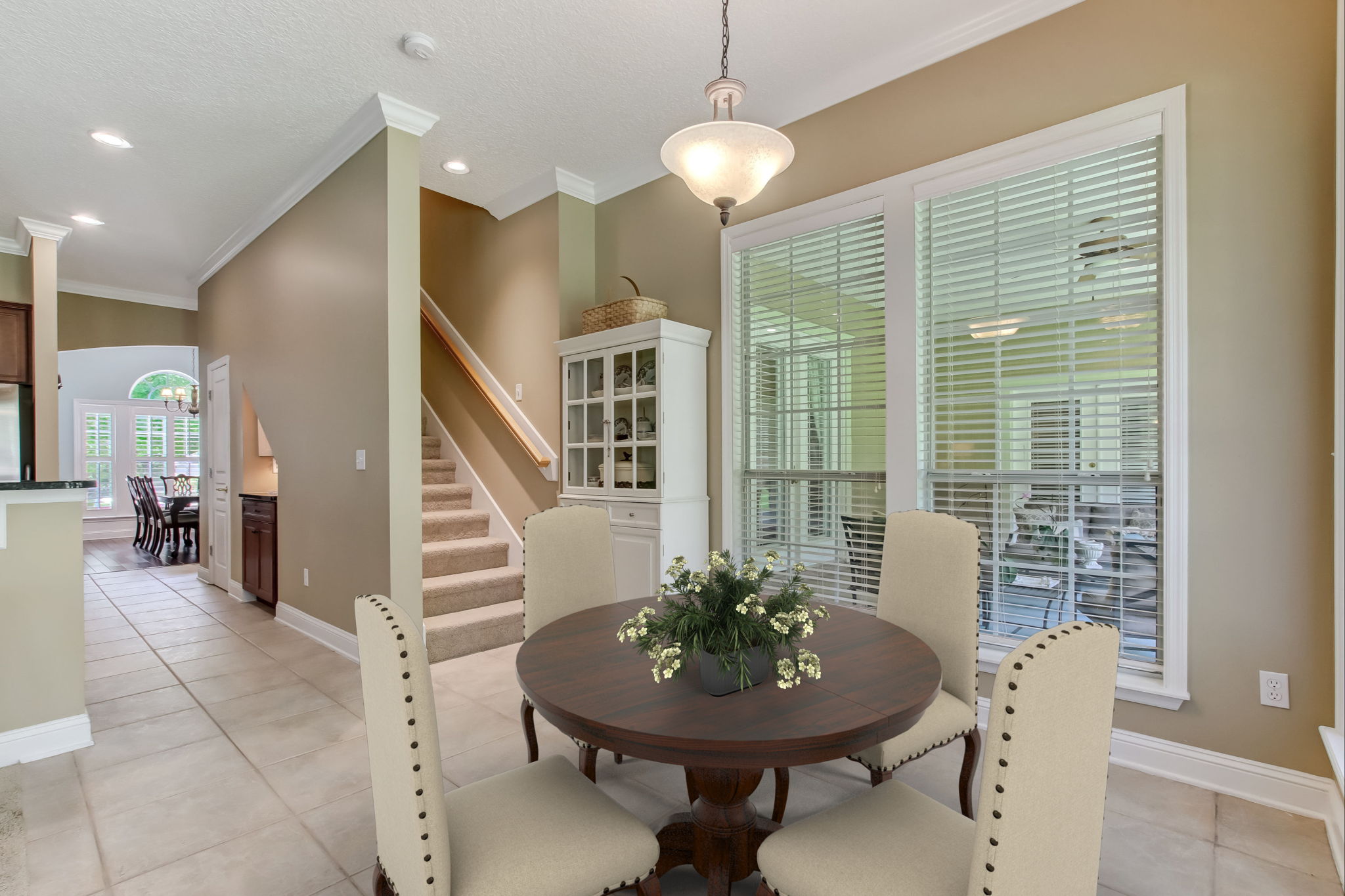 Virtually Staged Breakfast Nook