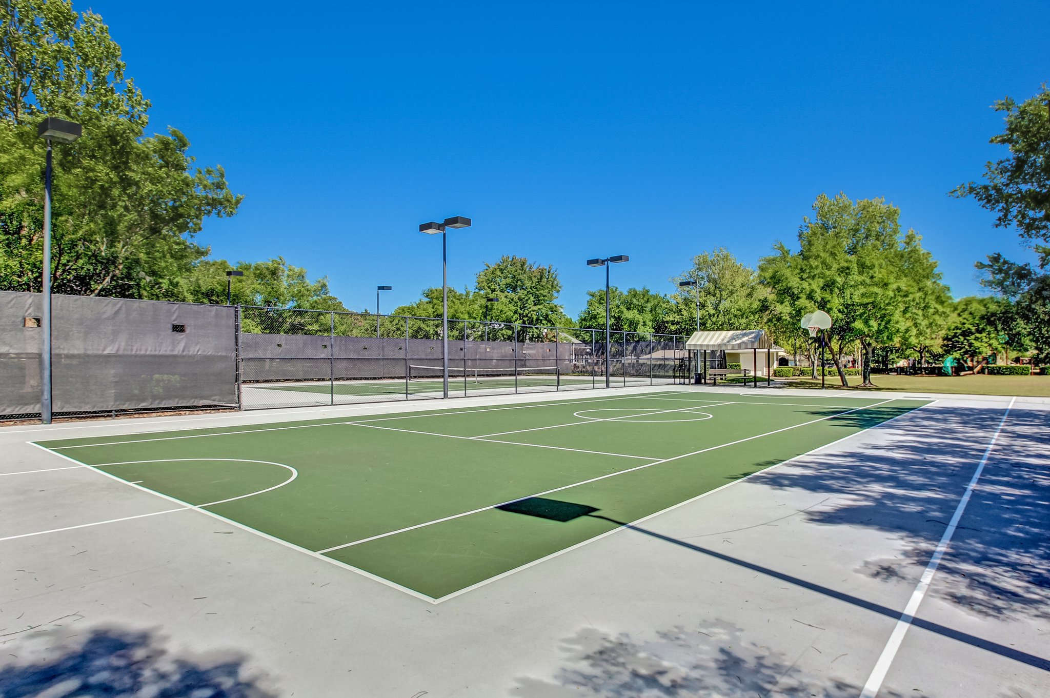 Basketball & Tennis Courts