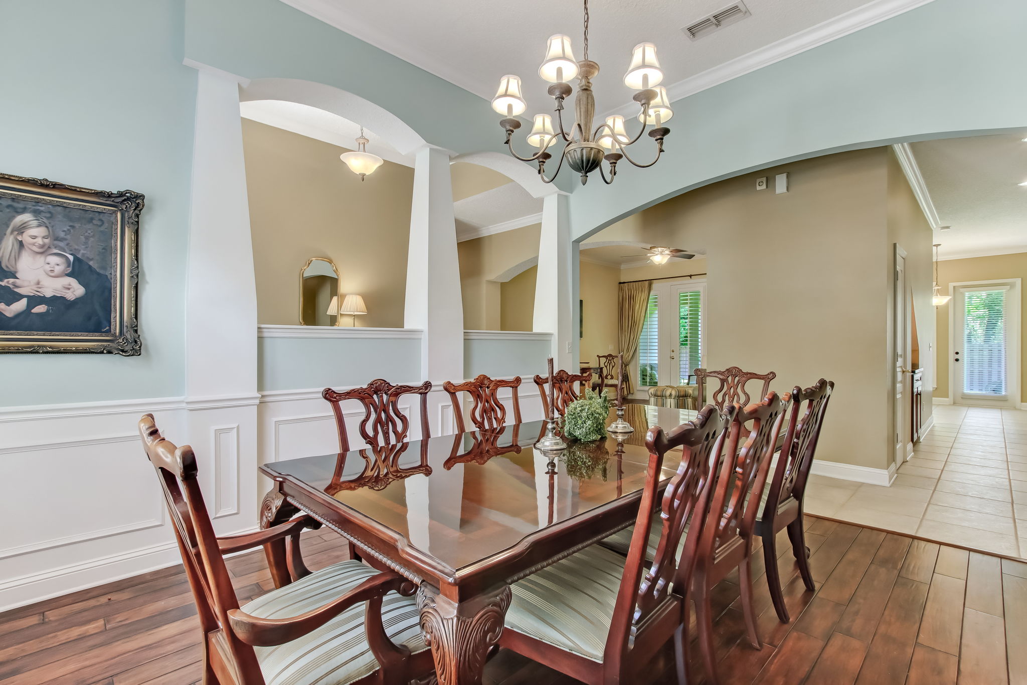 Dining Room with Wainscoating