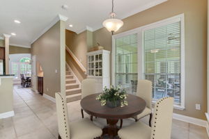 Virtually Staged Breakfast Nook