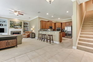 Breakfast Bar / Family Stairs