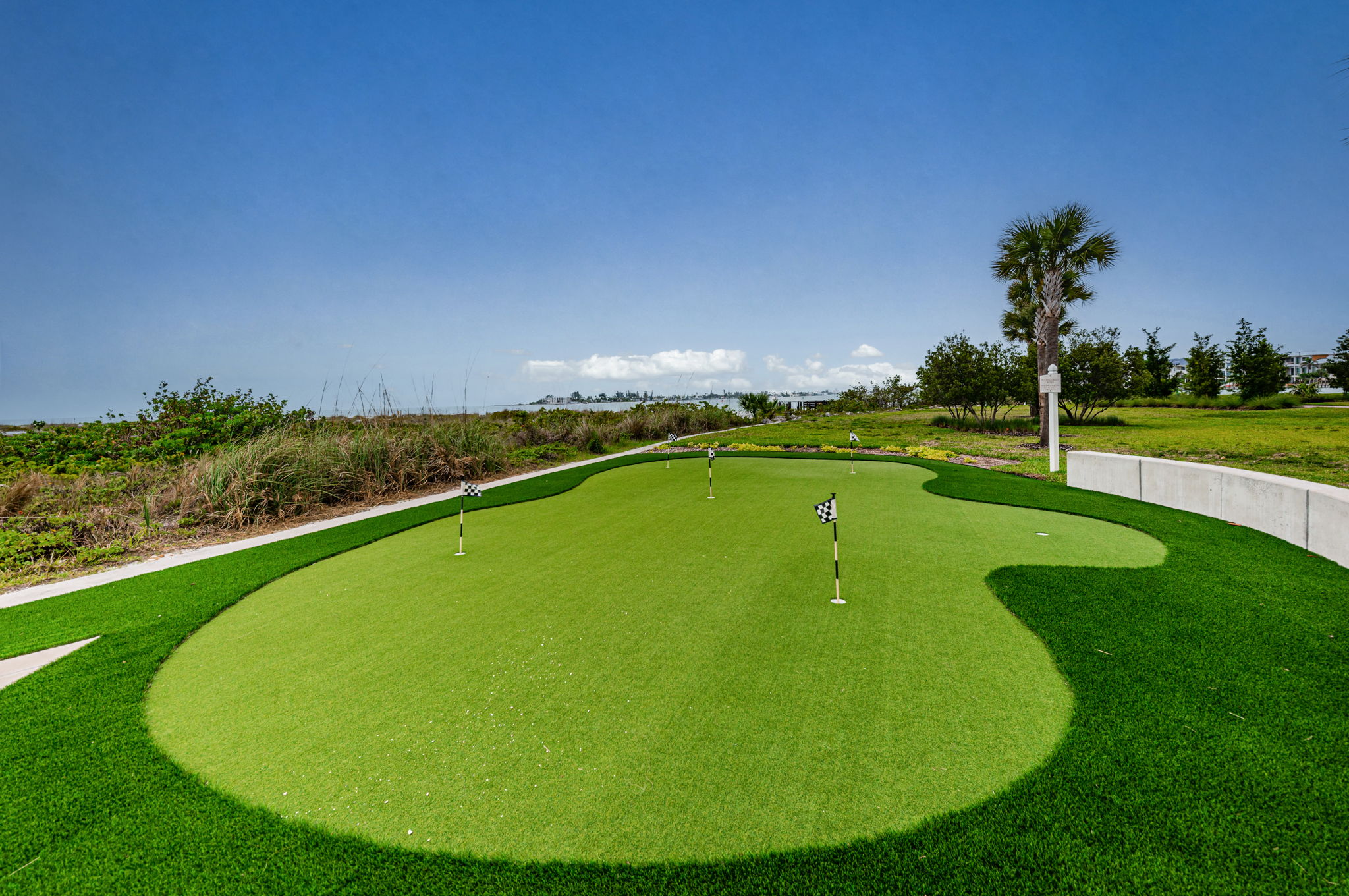 Common Area Patio Putting Green