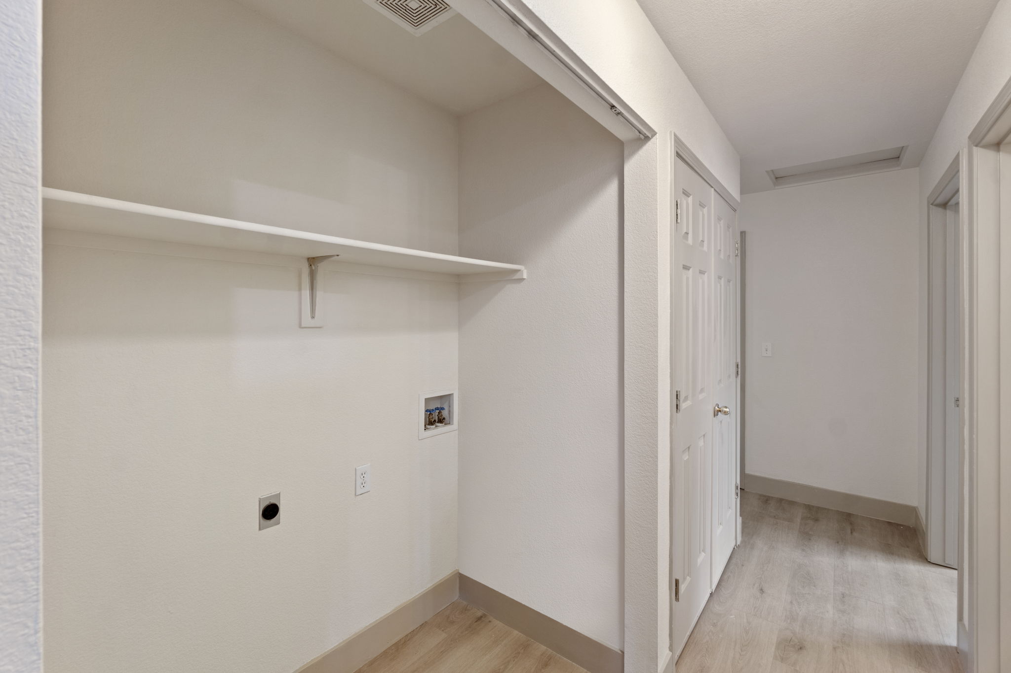 Laundry area