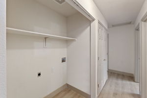 Laundry area