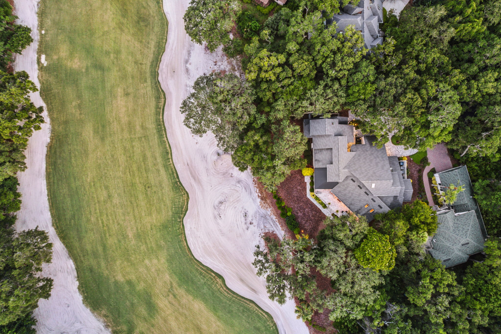 Twilight Aerial View