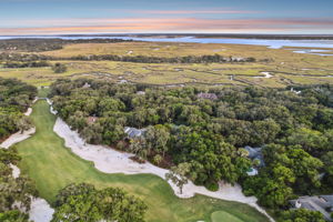 Twilight Aerial View