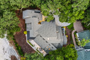 Twilight Aerial View
