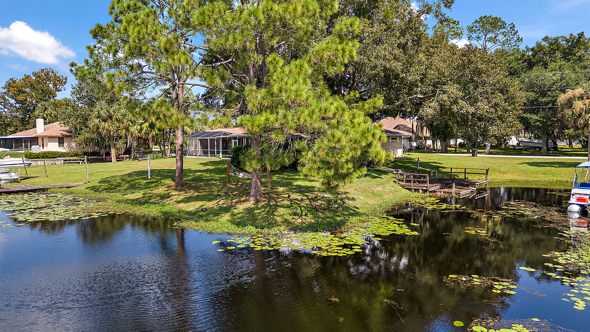 canal area off Lake Weir