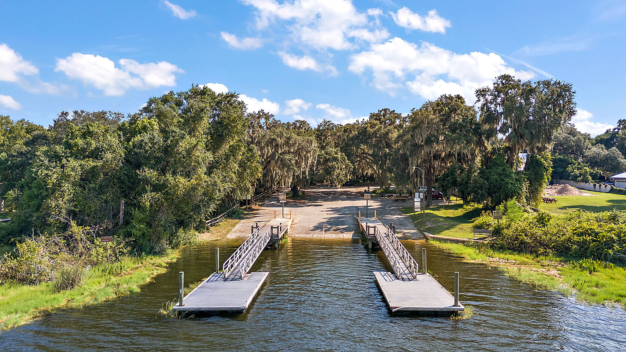 Hope Boat Ramp - public access to Lake Weir, Marion County’s largest lake