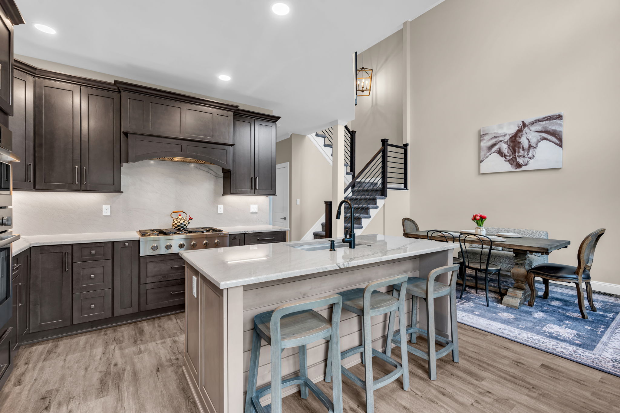 Kitchen With Center Island