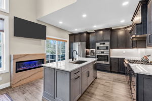 Kitchen With Center Island