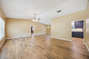 Spacious and connected living area designed for everyday comfort