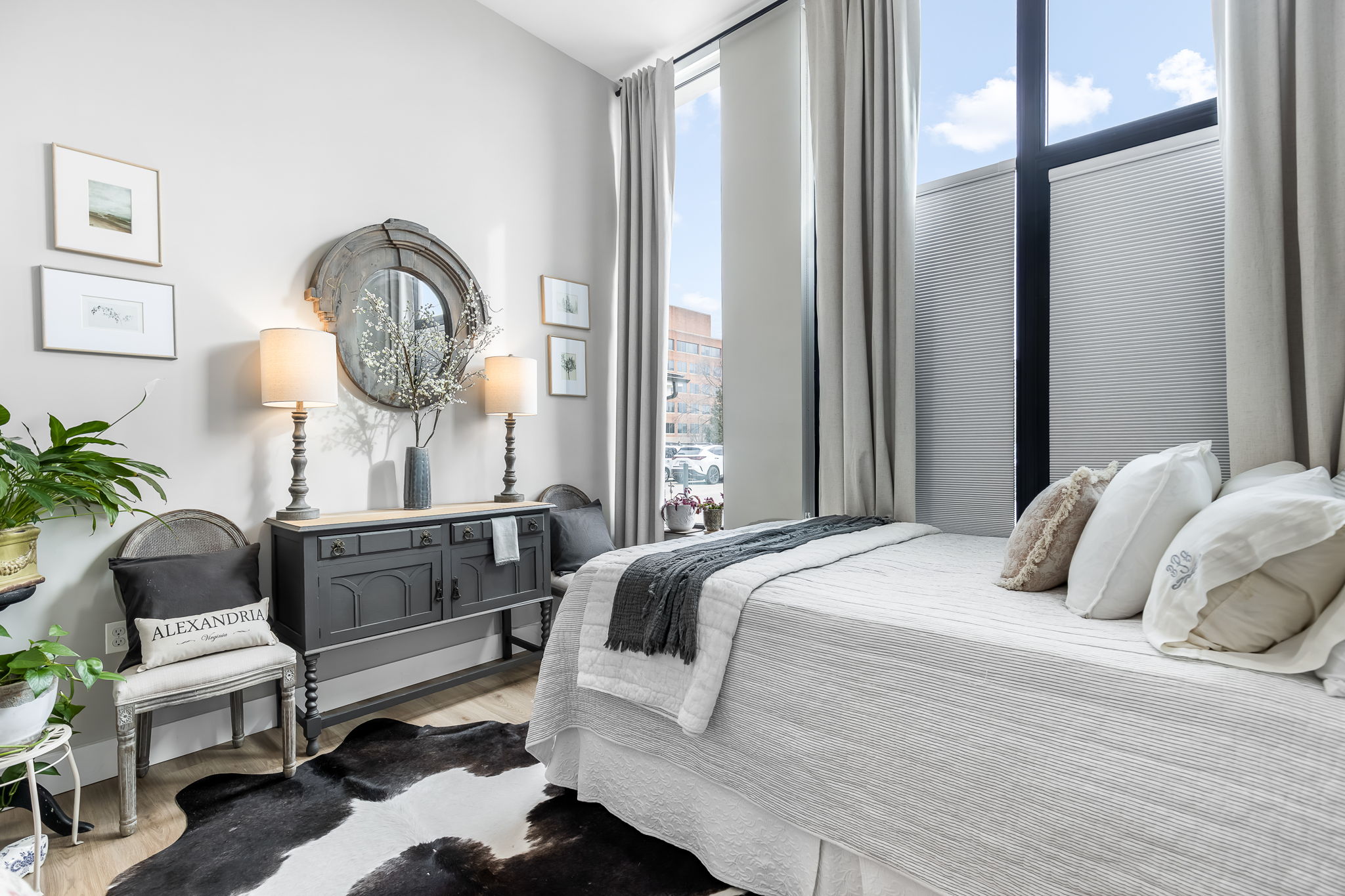 Custom draperies and blinds