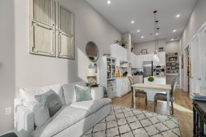 Gorgeous 7" plank flooring throughout.