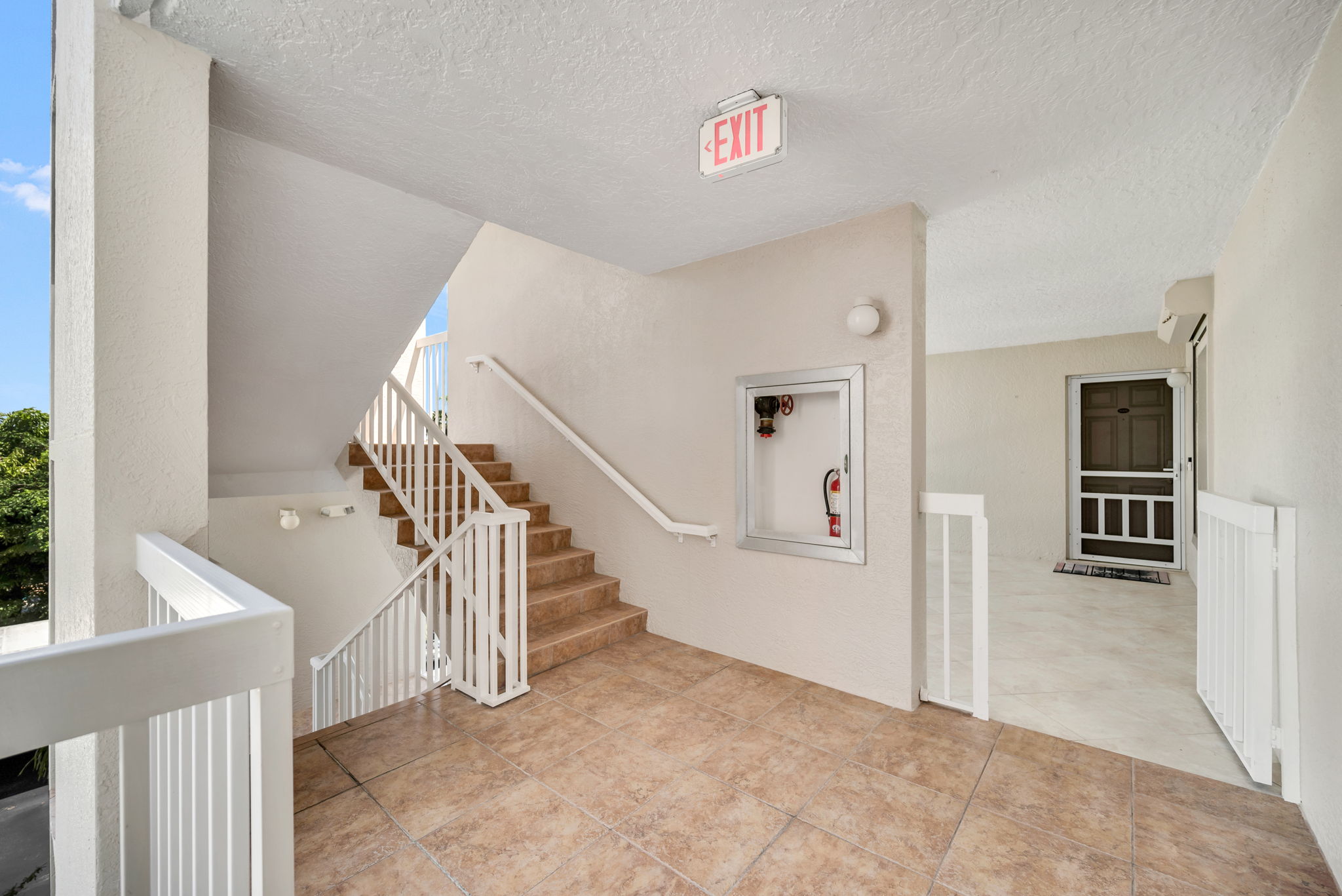 Stairs and Entrance
