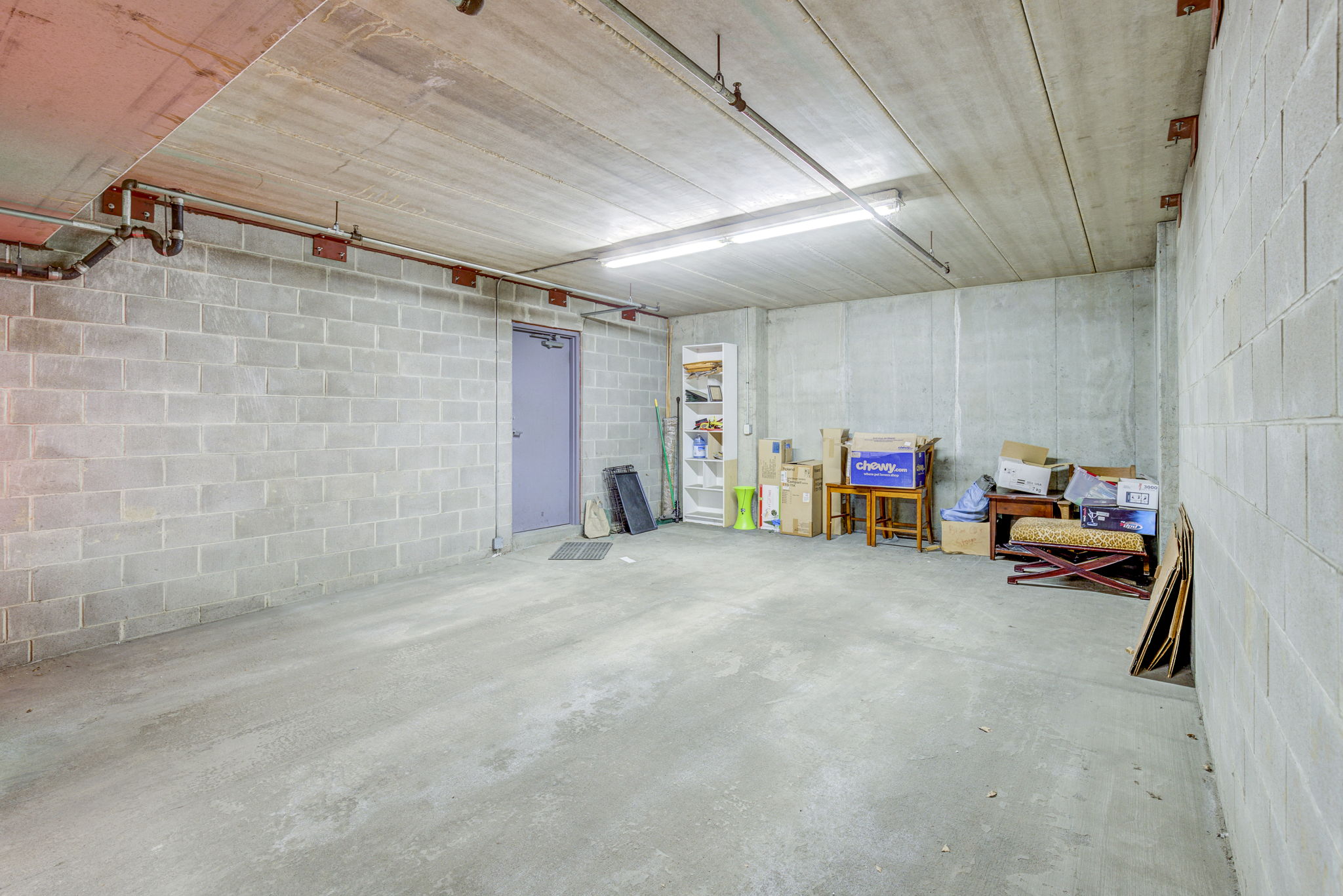 Heated garage and storage