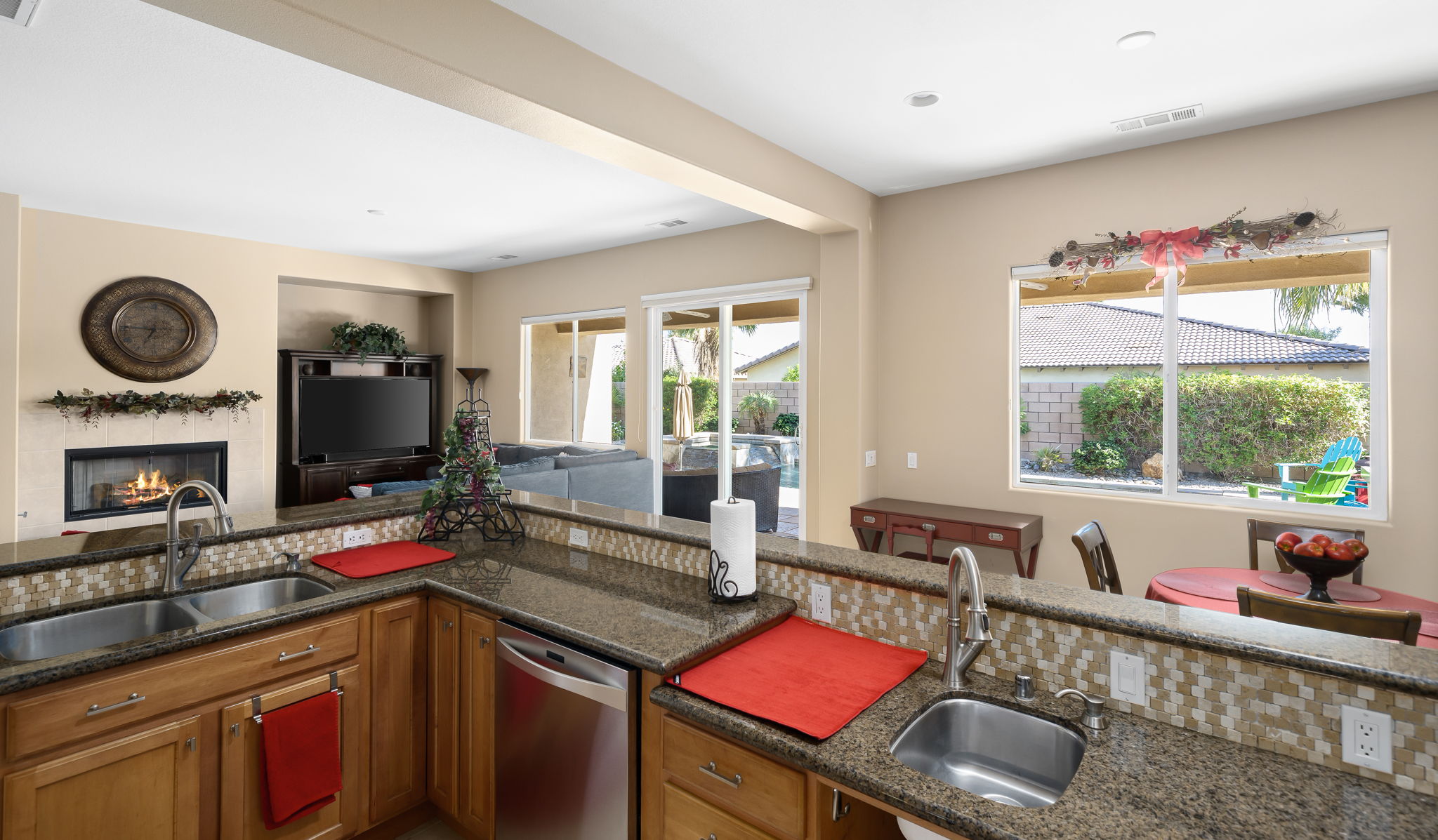 Kitchen to Family and Dining