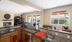 Kitchen to Family and Dining