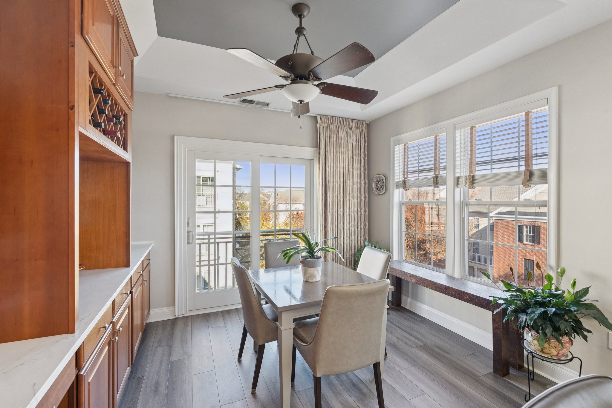 Breakfast Room with Juliette Balcony