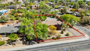 Aerial Front (1) Lot Lines