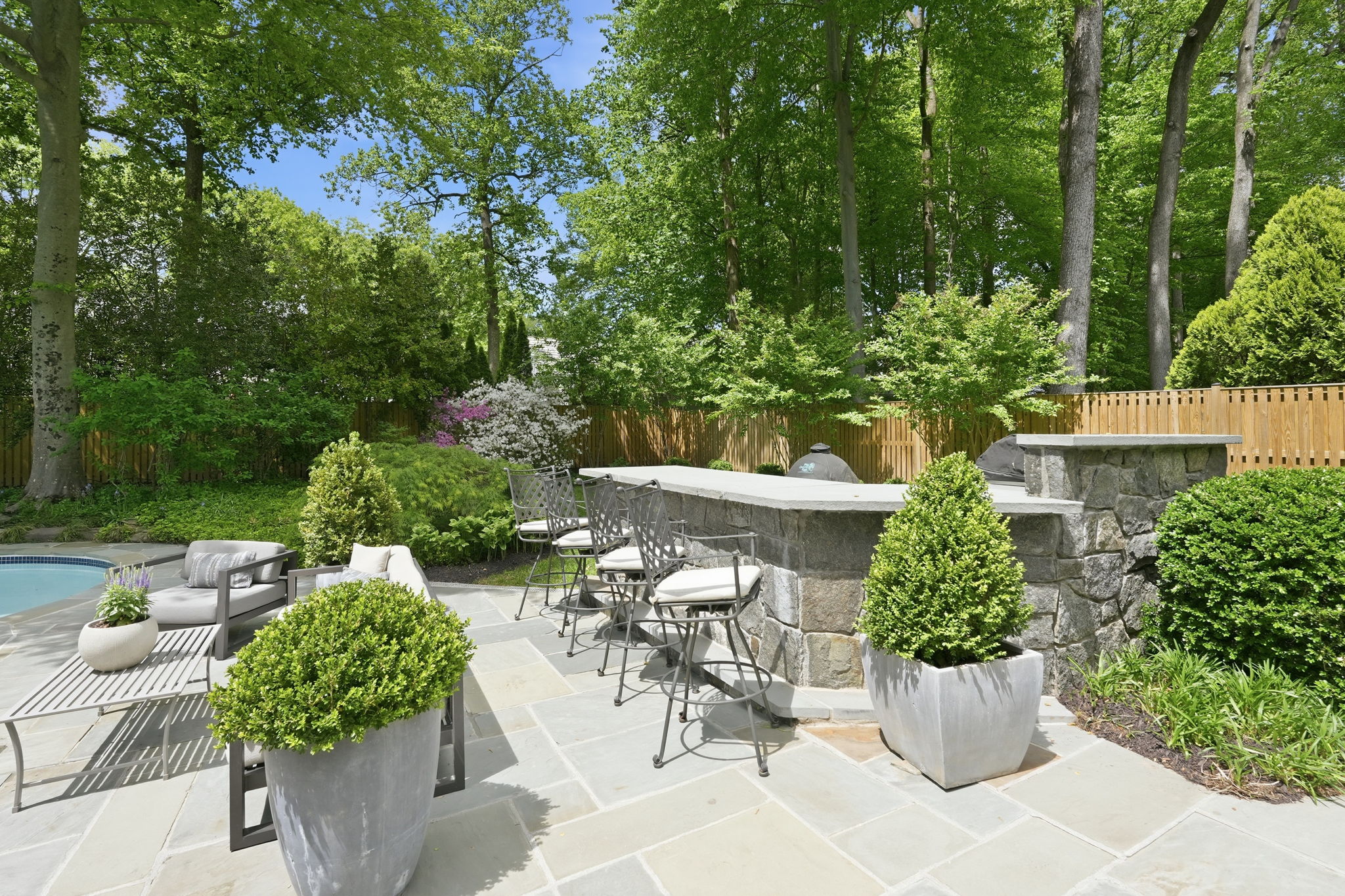 Outdoor Kitchen/ Grill Area