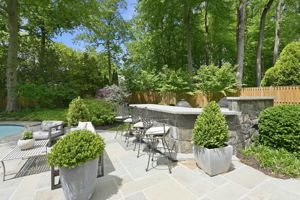 Outdoor Kitchen/ Grill Area
