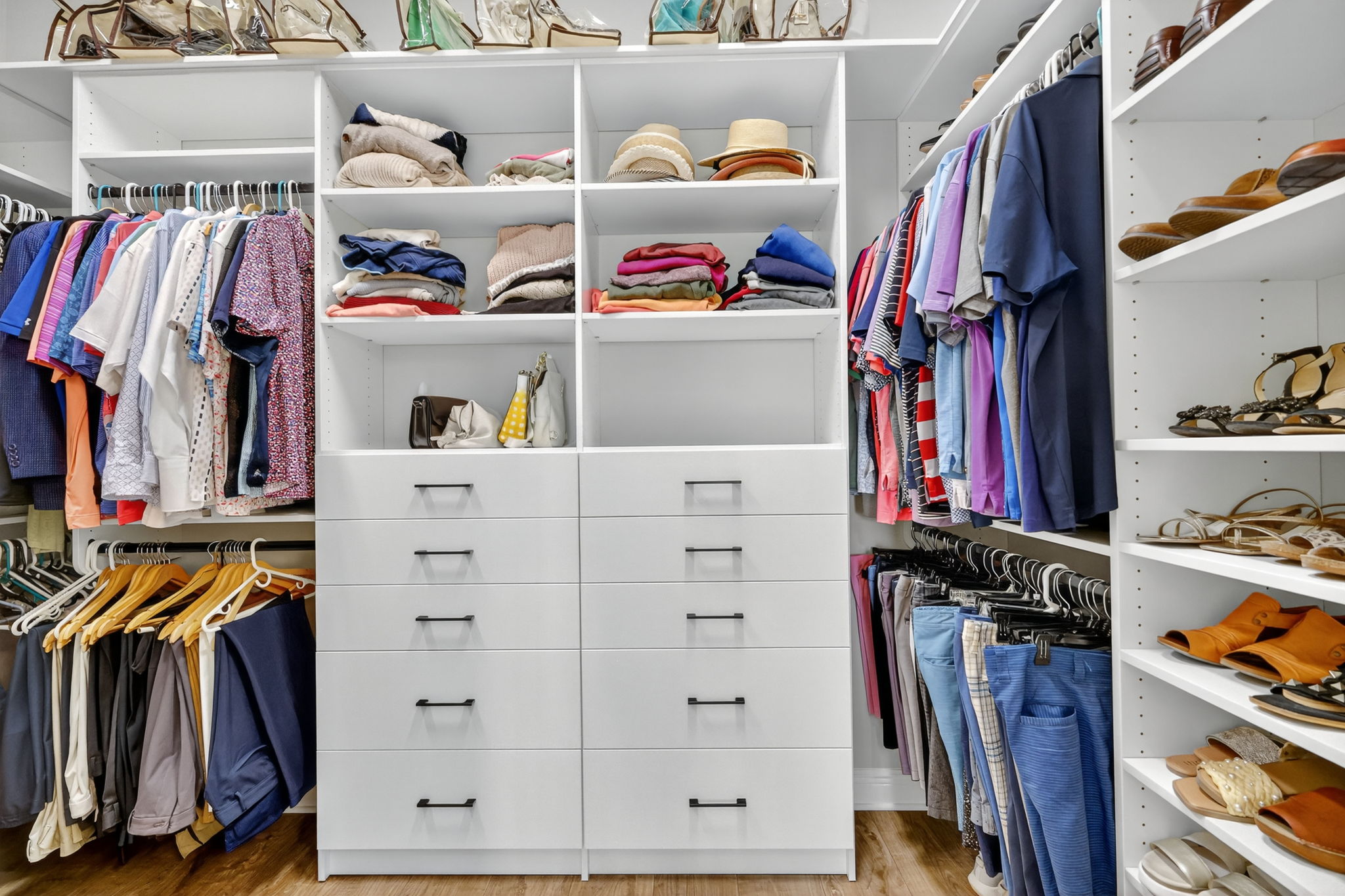 Primary Bedroom Custom Walk-In Closet