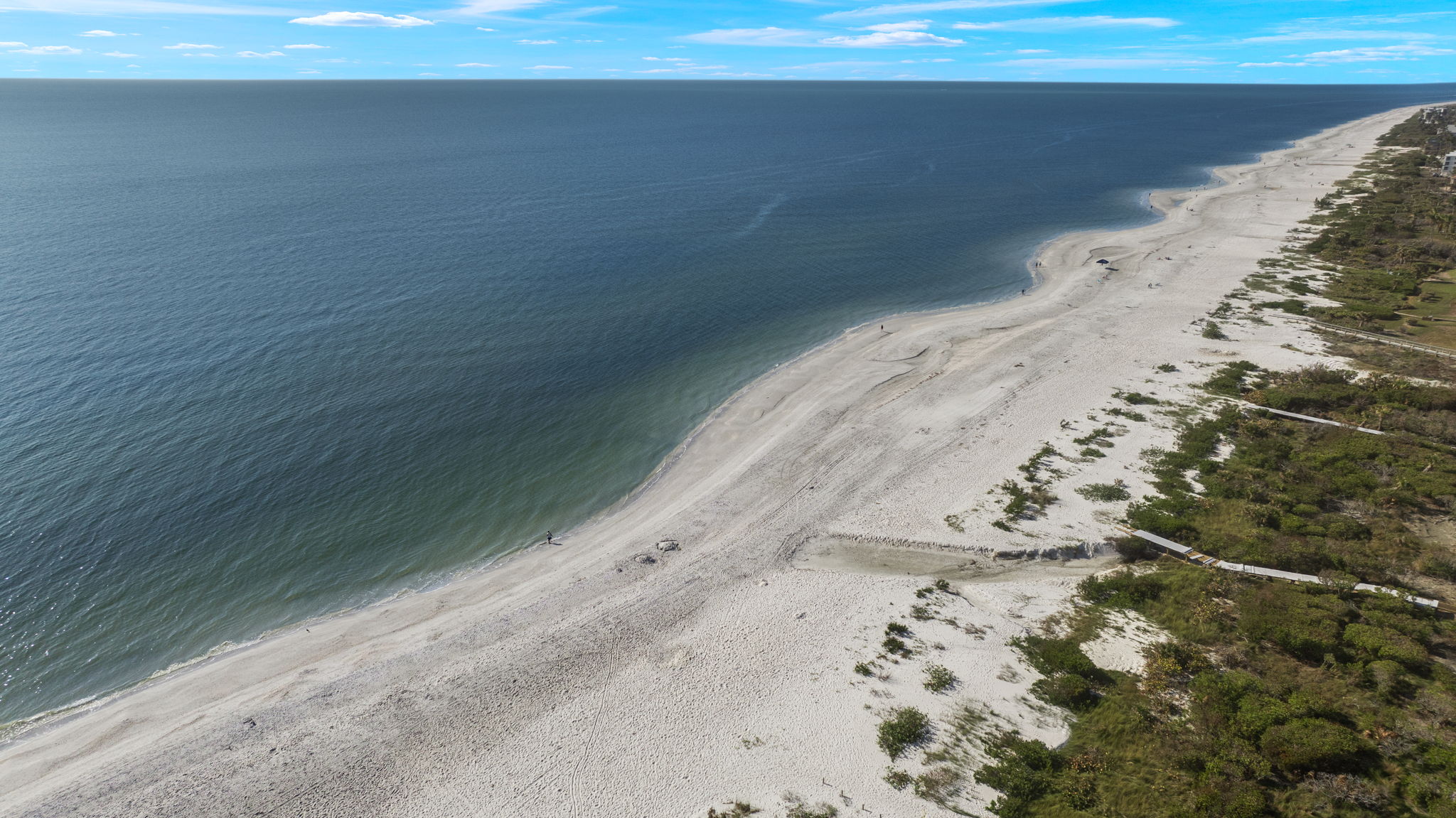 Aerial Beach Front